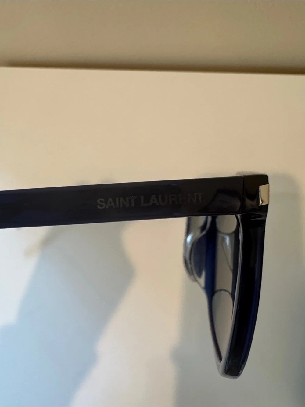 Saint Laurent Blue Square Sunglasses
